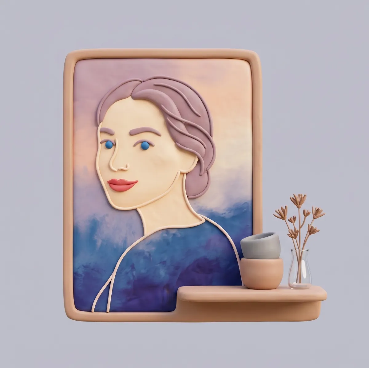 Personalized Portrait 60x90 cm