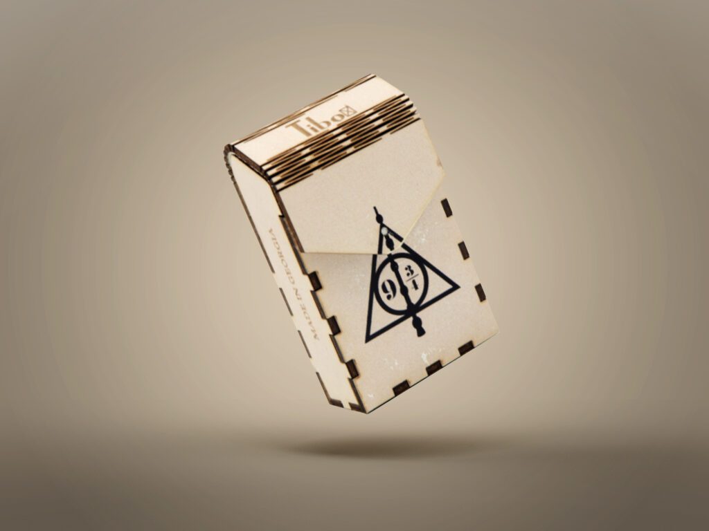 თამბაქოს კოლოფი - ჰარი პოტერი ჯოხი 2 საჩუქარი პერსონალური ჰარი პოტერის ჯოხი