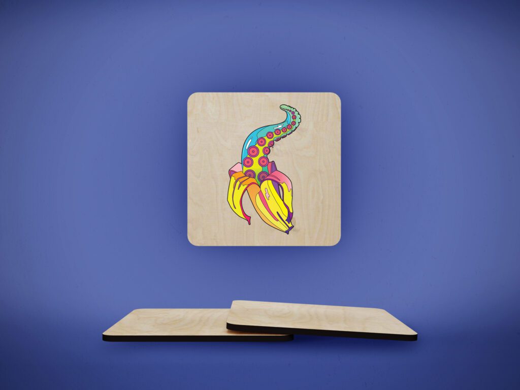 ჭიქის დასადები ხის - Bananaoct 2 საჩუქარი პერსონალური საჩუქარი 13 წლის ბიჭისთვის