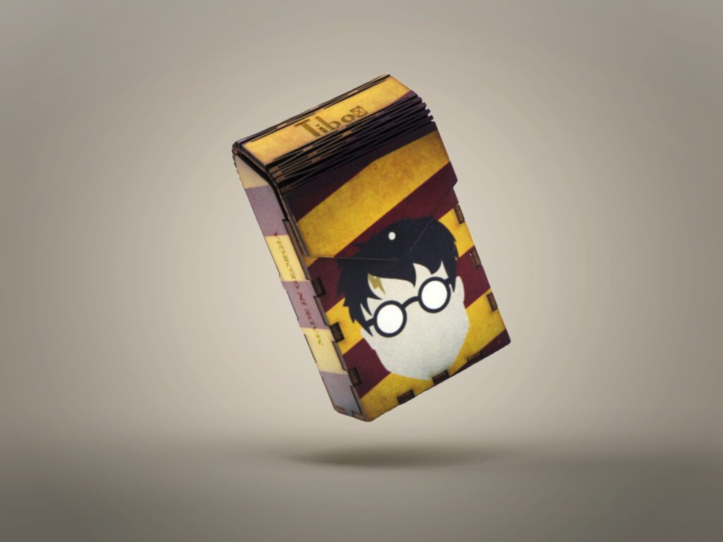 თამბაქოს კოლოფი - ჰარი პოტერი 2 2 საჩუქარი პერსონალური ჰარი პოტერის მაღაზია