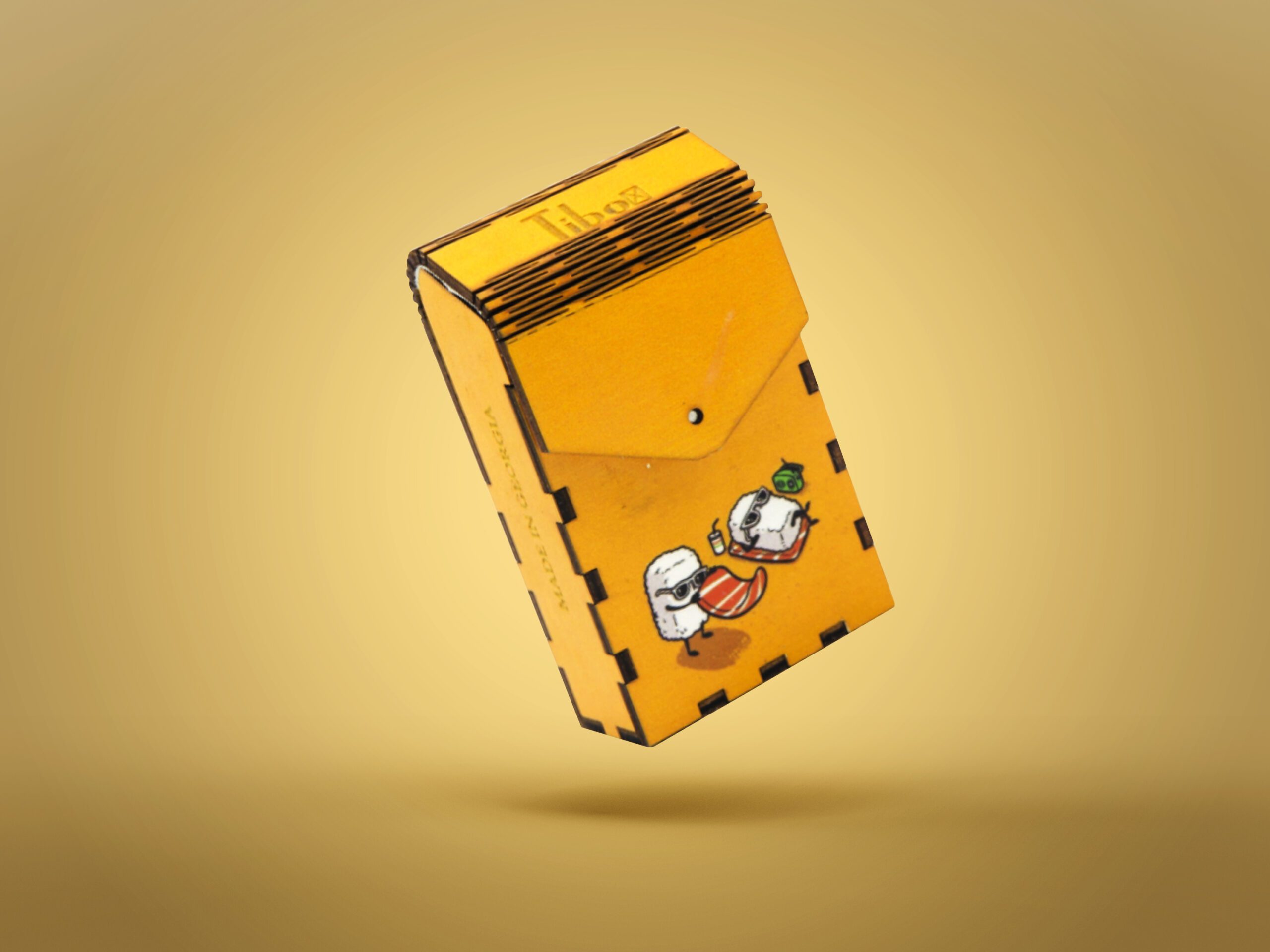 თამბაქოს კოლოფი - სუში 1 საჩუქარი პერსონალური სუში