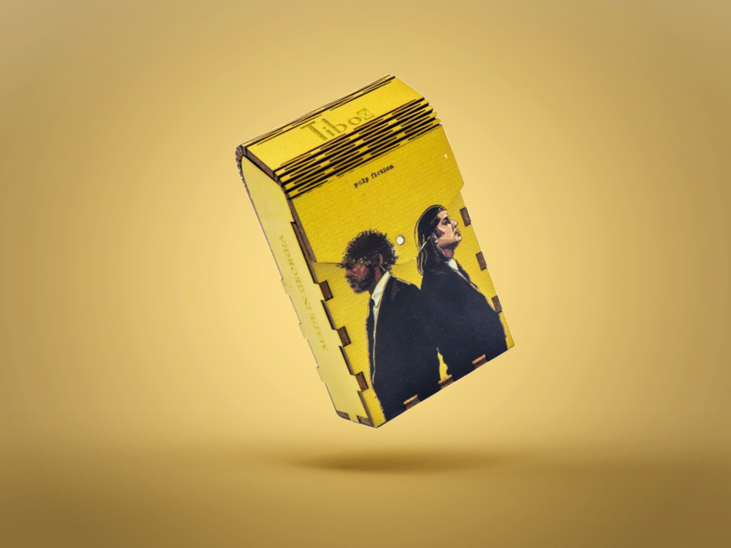 თამბაქოს კოლოფი - მაკულატურა 1 საჩუქარი პერსონალური მაკულატურა