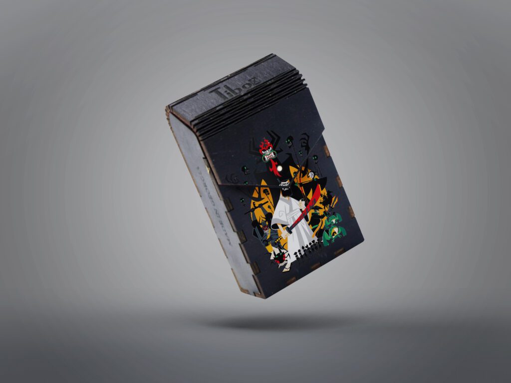 თამბაქოს კოლოფი - სამურაი ჯეკი 2 საჩუქარი პერსონალური სამურაი ჯეკი ქართულად