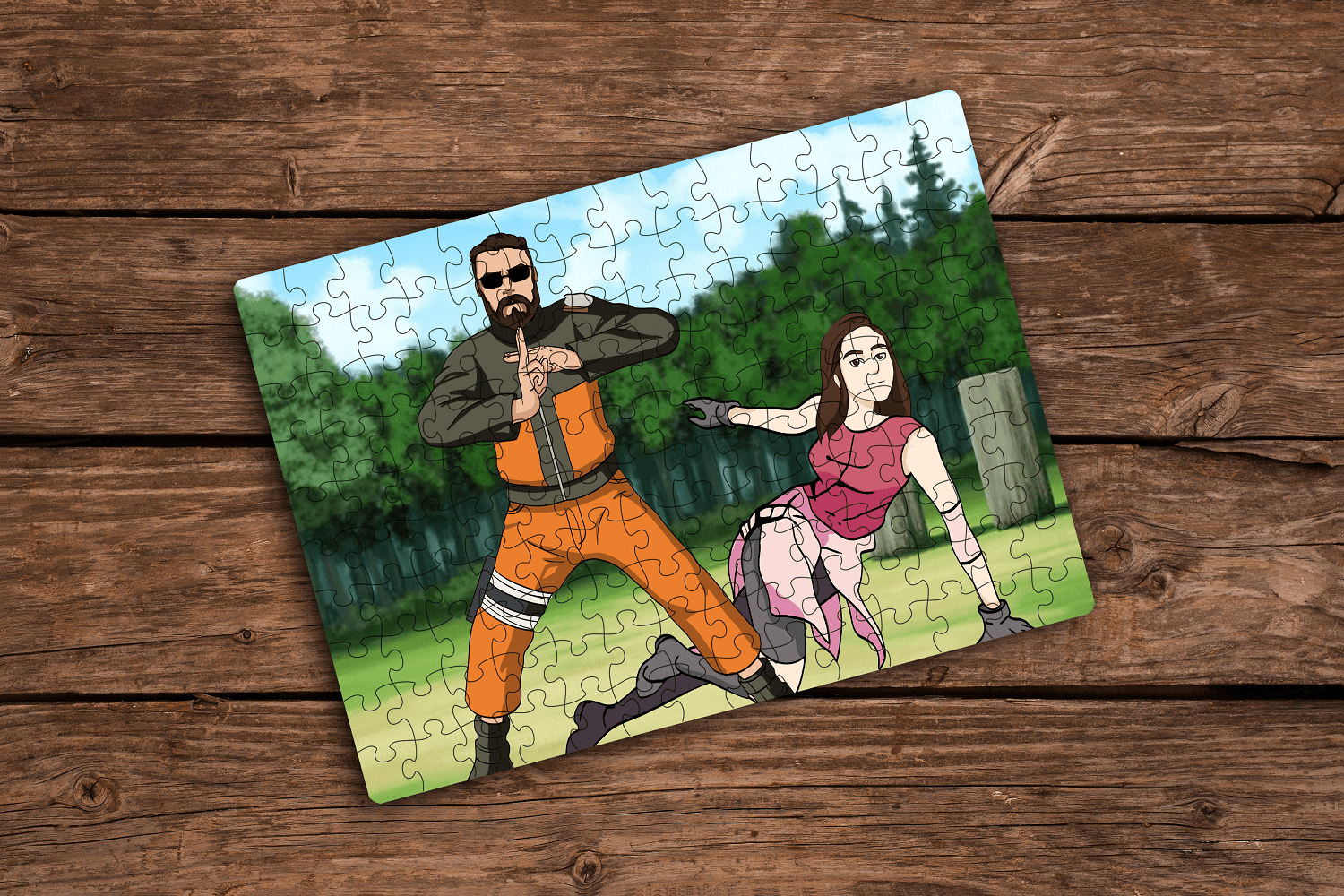 ნარუტო ანიმე პორტრეტი - აქციე შენი თავი ნარუტოს პერსონაჟად - სამუშაო ფაილი საჩუქრად 4 საჩუქარი პერსონალური ნარუტოს მაღაზია